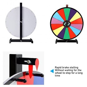 Jouet vélo porte-bonheur, jeu porte-bonheur, jeu de vélo porte-bonheur, jeu de lotterie, grand 14 compartiments de couleurs, 