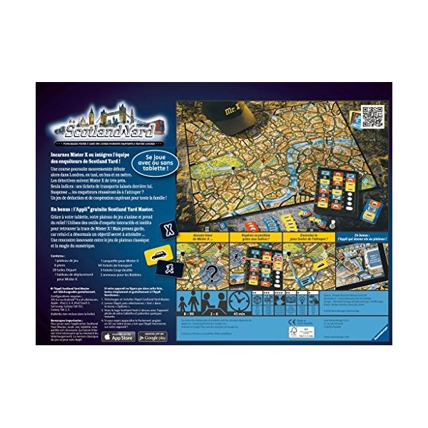 Ravensburger - 26680 - Scotland Yard - Jeu