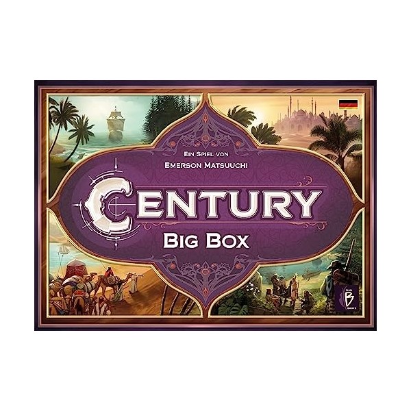 Plan B Games | Century Big Box | Jeu de Base + Extension | Jeu de connaisseurs | Jeu de stratégie | 2-4 Joueurs | À partir de
