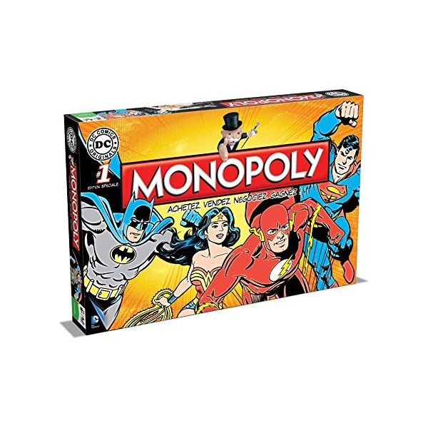 MONOPOLY DC COMICS - Jeu de société - Version française