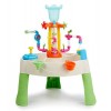 Little Tikes Spinning Seas Table dActivité Aquatique - La Table Contient Une Grande Roue, Un Lance-Balles et de Accessoires 