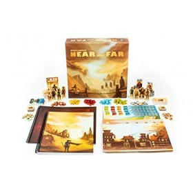 Red Raven Games- Jeu de société Near and Far, RVM015
