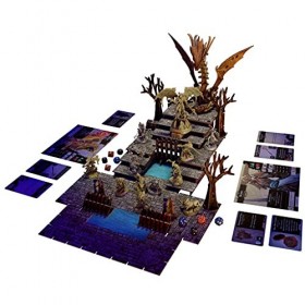 Fantasy Flight Games, Descent, Légendes des ténèbres, Jeu de société en espagnol, Multicolore