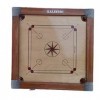 Kalindri Sports Carrom Board Carrom pleine grandeur couleur naturelle pour jeu dété en famille pleine taille, cadre de 5,1 