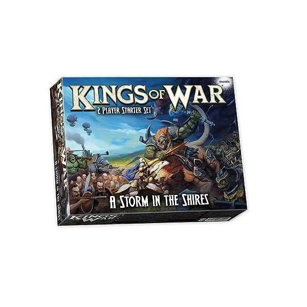 Mantic Games Kings of War 3rd Edition : A Storm in The Shires: Set 2 joueurs MGKWM115 , L