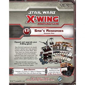 Fantasy Flight Games- Star Wars Saws Renegades Kit dextension : Mini Jeu X-Wing, FFGSWX74, Multicolore