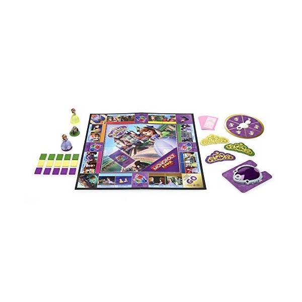 Monopoly Junior Game, Disney Sofia the First Edition by Hasbro Games