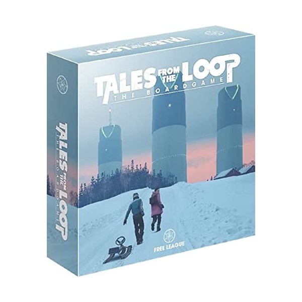 Free League Tales from The Loop The Board Jeu de société Multicolore, FLF-TAL017