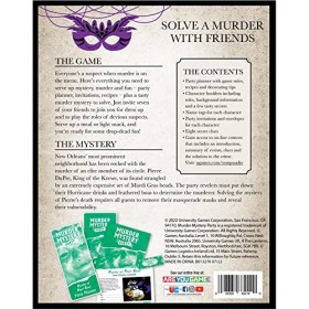 Murder Mystery Party Game-Murder at Mardi Gras