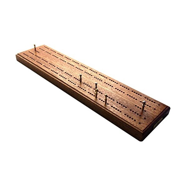 Planche de cribbage britannique en bois de taille compétitive
