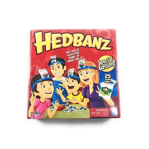 HedBanz Game - 2nd Edition - Bonus 25 Extra Hedbanz Cards