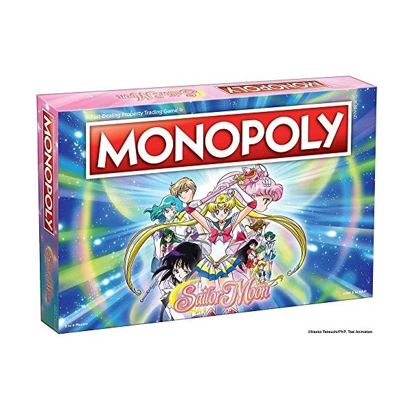 Sailor Moon Monopoly Board Game Jeu de Plateau - Anglais