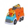 Jugatoys- Camion Porte-véhicules et Voitures, S2425583, Multicolore, Estándar