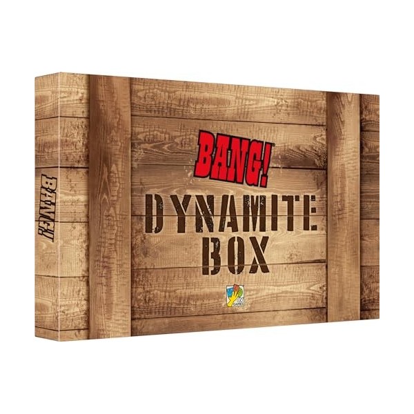 Asmodee dV Giochi Bang, Dynamite Box - Jeux de société - Jeux de Cartes - Jeu de Bluff - Jeu Famille et Enfant à partir de 8 