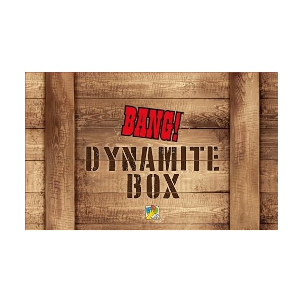 Asmodee dV Giochi Bang, Dynamite Box - Jeux de société - Jeux de Cartes - Jeu de Bluff - Jeu Famille et Enfant à partir de 8 