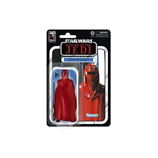 Star Wars The Black Series, Garde Royal de lEmpereur, Star Wars : Le Retour du Jedi, 40e Anniversaire, Figurine de 15 cm