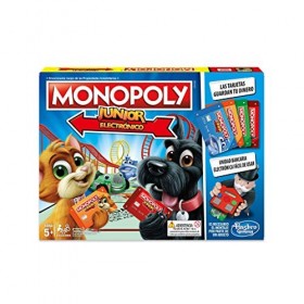 Monopoly - Junior Banque Eletronica, multicolore - Hasbro e1842190 - version espagnole