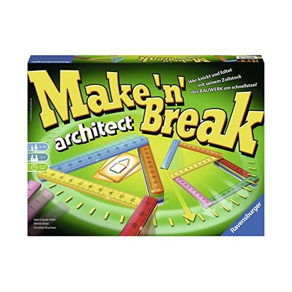 Ravensburger - 26345 5 - Jeu - Make N Break Architect