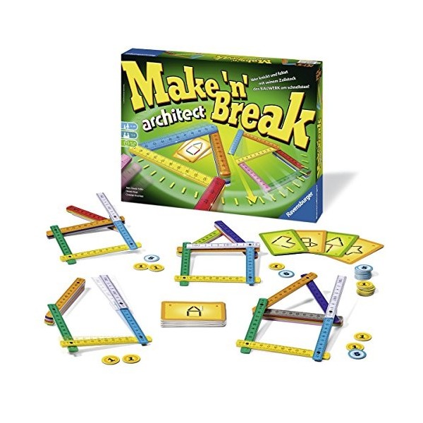 Ravensburger - 26345 5 - Jeu - Make N Break Architect