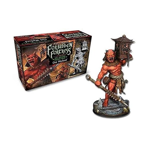 Flying Frog Productions Ombres de Brimstone : Oni Warlord Pack Enemy XXL