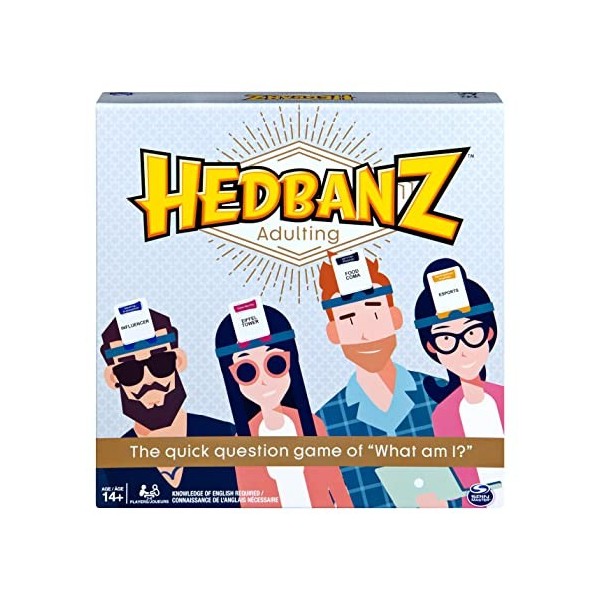 Spin Master Games Hedbanz 6053120 Jeu de devinettes pour Adultes