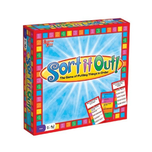University Games - Jeux de Société - Sort it Out - Langue: anglais