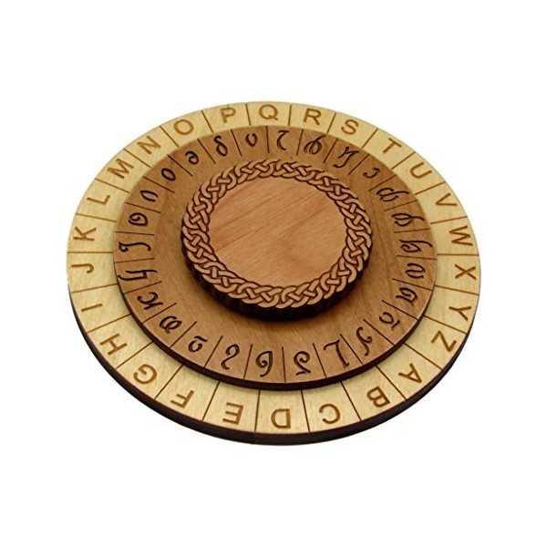 Elves Cipher Wheel - Accessoire pour jeux de rôles de table fantastiques, jeux de société et Dungeon Masters