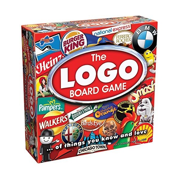 Drumond Park The Logo Board Game of Brands and Products You Know and Love - Version Anglaise