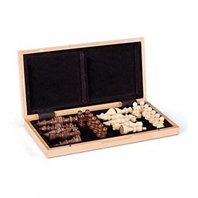 QIAOLI Échecs Armoire de Luxe des échecs déchecs Définir des Ornements déchecs dédiés, des Jeux de Panneau de Pliage de Voy