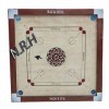 Nautical Replica Hub Planche Carr om pour enfants et enfants avec maillet et poudre de boris Finition bois marron 73 cm