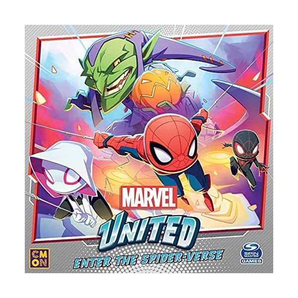 CMON Marvel United Enter The Spider-Verse Kickstarter exclusif