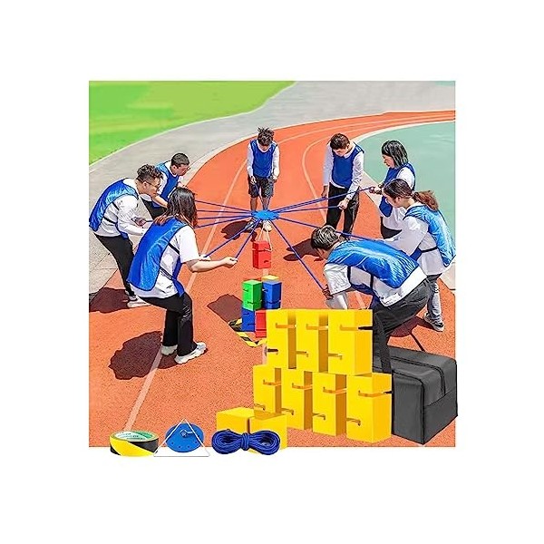 Jeux De Construction De Travail Déquipe, Activités De Groupe dentreprise Jeux Amusants Défis, Jeux De Pelouse en Plein Air 