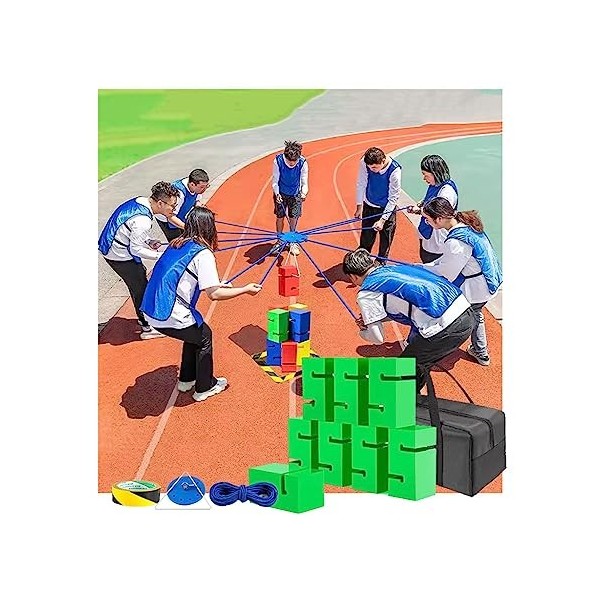 Jeux De Construction De Travail Déquipe, Activités De Groupe dentreprise Jeux Amusants Défis, Jeux De Pelouse en Plein Air 
