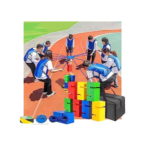 Jeux De Construction De Travail Déquipe, Activités De Groupe dentreprise Jeux Amusants Défis, Jeux De Pelouse en Plein Air 