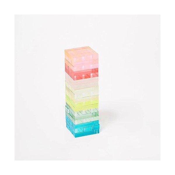 Mini Lucite Jumbling Tower | Aurora