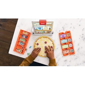 Osmo - Pizza Co. - Ages 5-12 - Communication Skills & Math - Learning Game - for iPad Or Fire Tablet & Osmo - Reflector Adapt