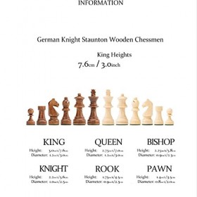 QIAOLI Échecs SAPELE Portable en Bois International-International ET DÉCLANGERS Engagement Classique Pliant des ÉCHELS DE Div