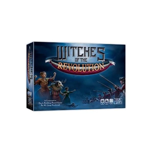 Atlas Jeux Atg01390 Witches of The Revolution Jeu de société