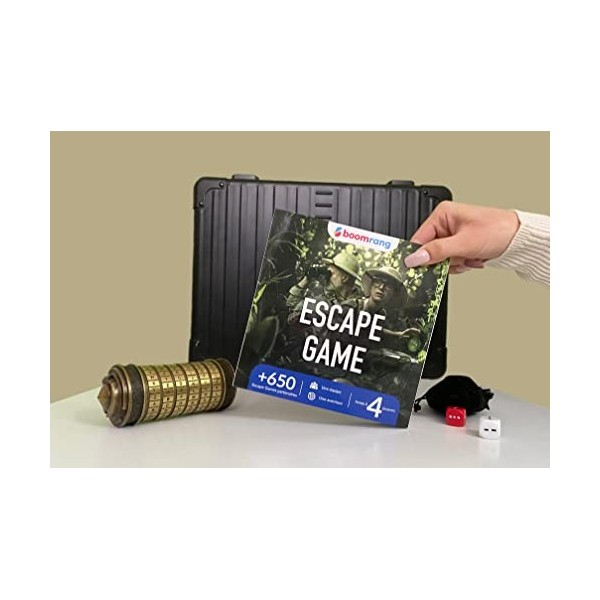 Boomrang - Coffret Cadeau Escape Game 4 Joueurs