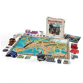 Days of Wonder Aventureros au train Europe : 15 anniversaire - Jeu de table en espagnol