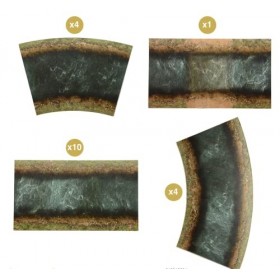 Warlord Games Black Powder & Epic Battles - Pack Paysage de rivières