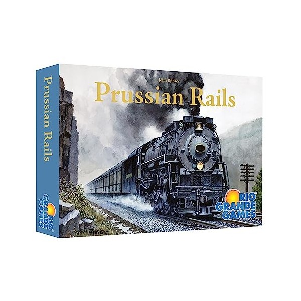 Rio Grande Games: Rails prussiens – Construisez des chemins de fer dans toute lAllemagne, jeu de société, à partir de 14 ans