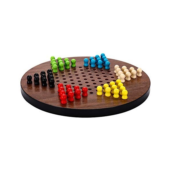 Sunnywood 4279 11 en bois Chinese Checkers