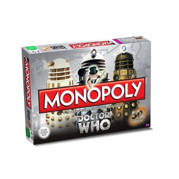 Doctor Who 50TH Anniversary Edition Monopoly