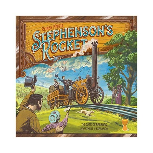 Stephensons Rocket Board Game - English