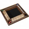 WE Games Wooden 4-Player Shut The Box Game - Great for The Classroom, Home Or Pub – 14 in.