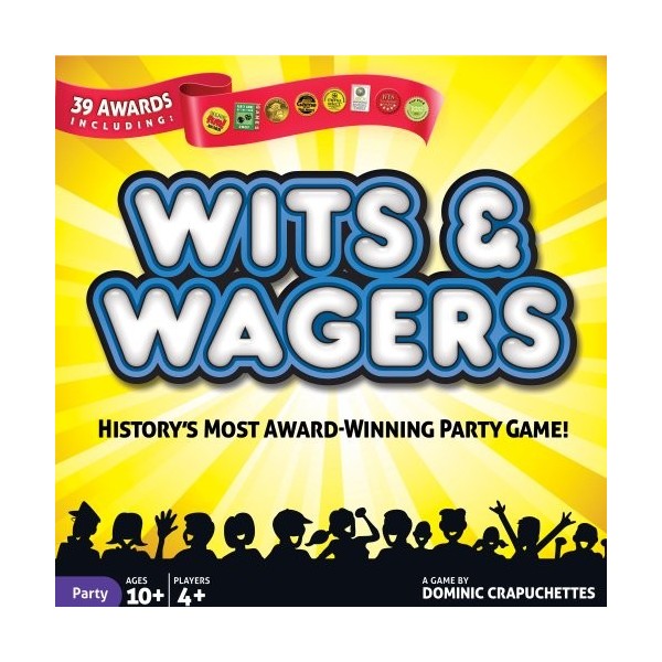 WITS AND WAGERS PARTY GAME - JEU VERSION ANGLAISE 
