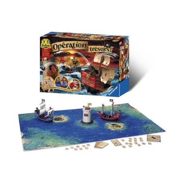 Ravensburger - Jeu de societé - Opérations Trésors !