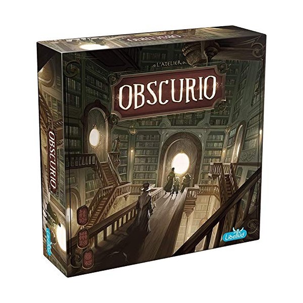 Asmodee - Obscurio, jeu de table, 2-8 joueurs, 10+ ans, édition en italien