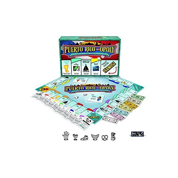 Late for the Sky Puerto Rico-Opoly, multicolore